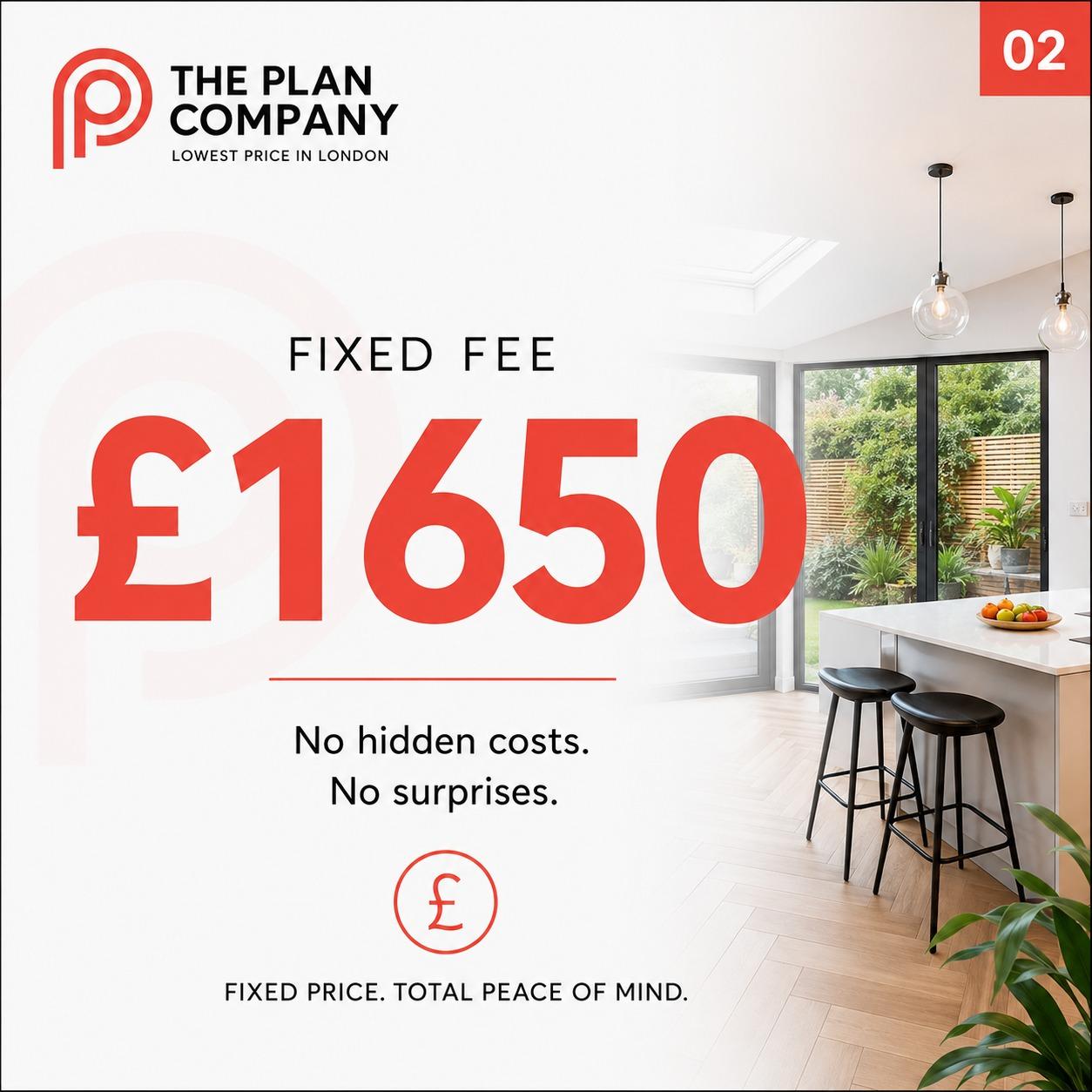 Fixed fee £1,650